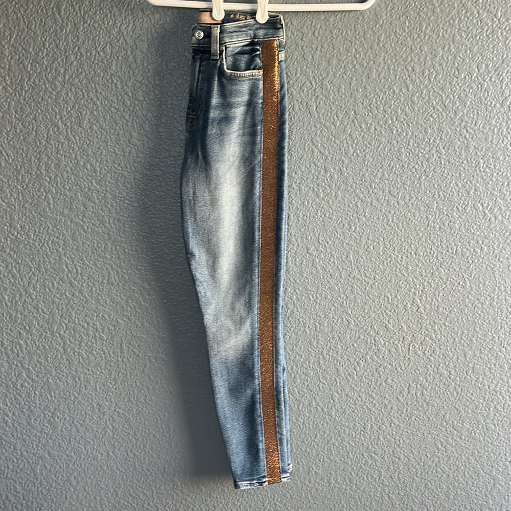 7 For All Mankind// Luxe Vintage• the high waisted ankle• size 24 - Picture 6 of 15
